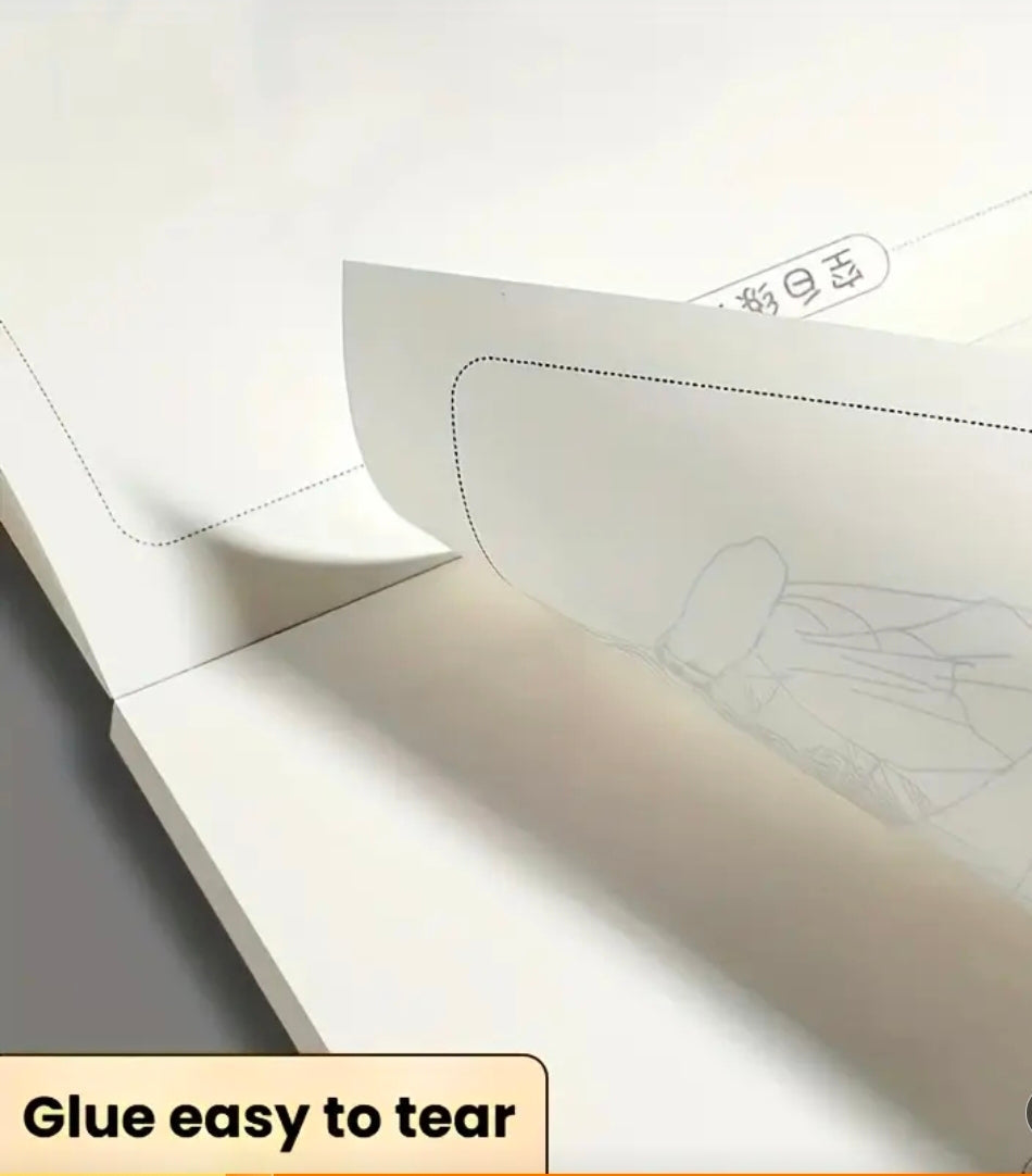 Step by Step Beginner's Manga Sketchbook – Female Face & Hair Guides Tracing Practice 48pages