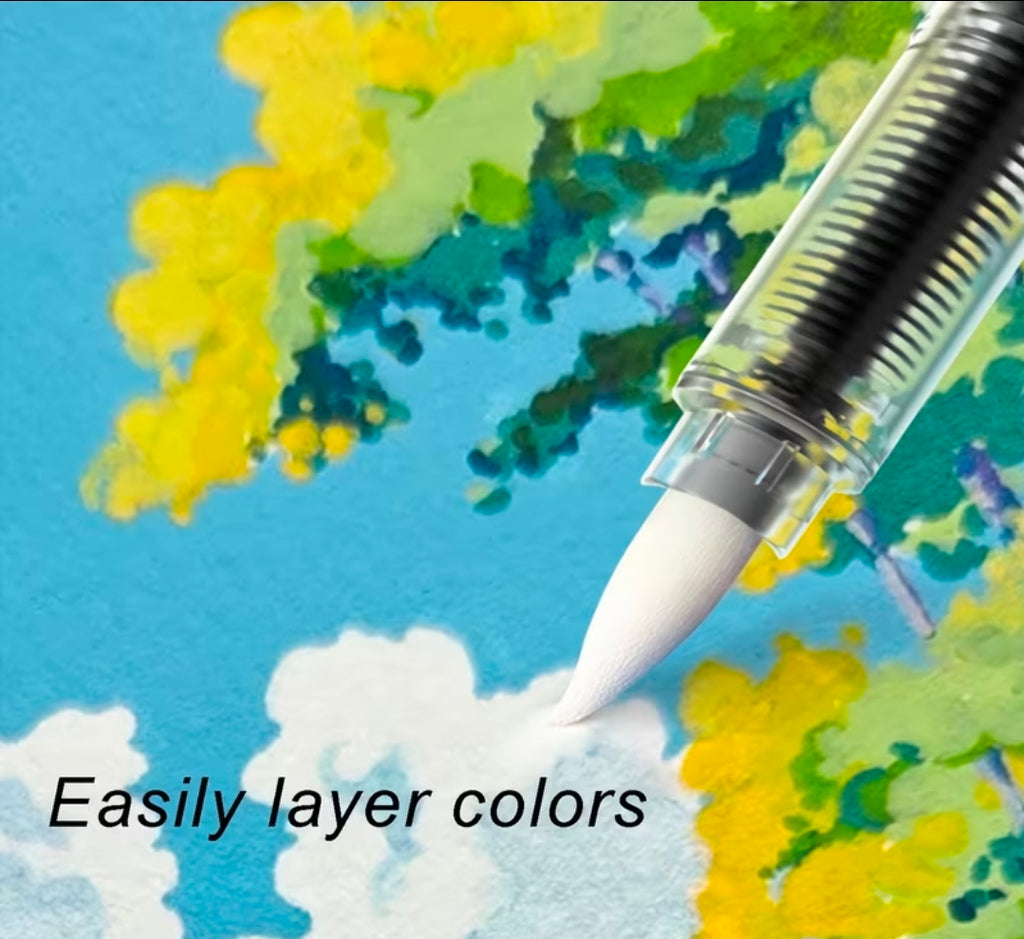 Acrylic Paint Markers (Brush Tip) – Waterproof Paint Pens